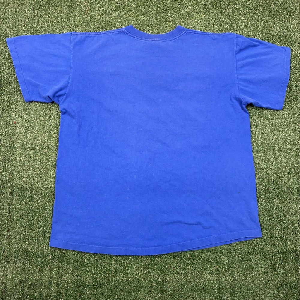 Vintage 90s Trench Ultra NFL New York Giants Graphic T-shirt - Picture 4 of 6